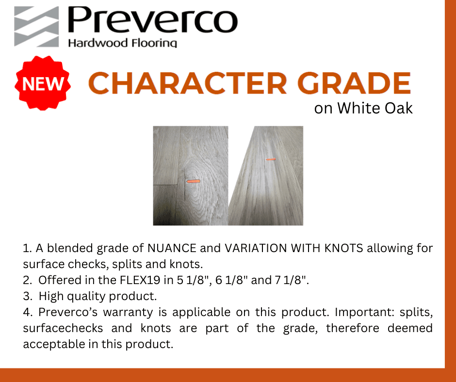 Engineered Hardwood White Oak 5 1/8″ Flex 19 Character Raw Engineered Hardwood 9 Hardwood - White Oak 5 1/8" Flex 19 Character Fume FX | Giant Commercial Flooring
