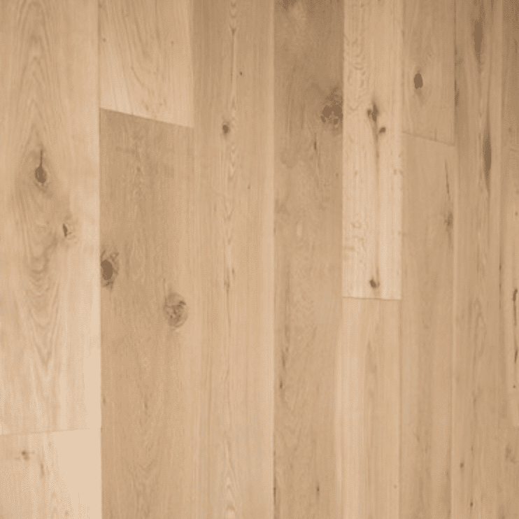 Engineered Hardwood White Oak 5 1/8″ Flex 19 Character Raw Engineered Hardwood Hardwood - White Oak 5 1/8" Flex 19 Character Raw | Giant Commercial Flooring