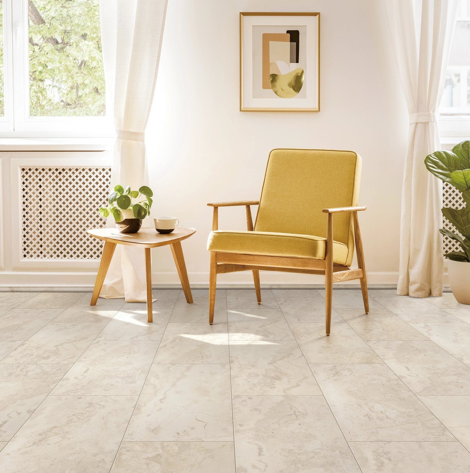 COREtec VV870 COREtec Tile Classic Travertine Coretec 2 Luxury Vinyl Tile - VV870 COREtec Tile Classic Travertine | Giant Commercial Flooring