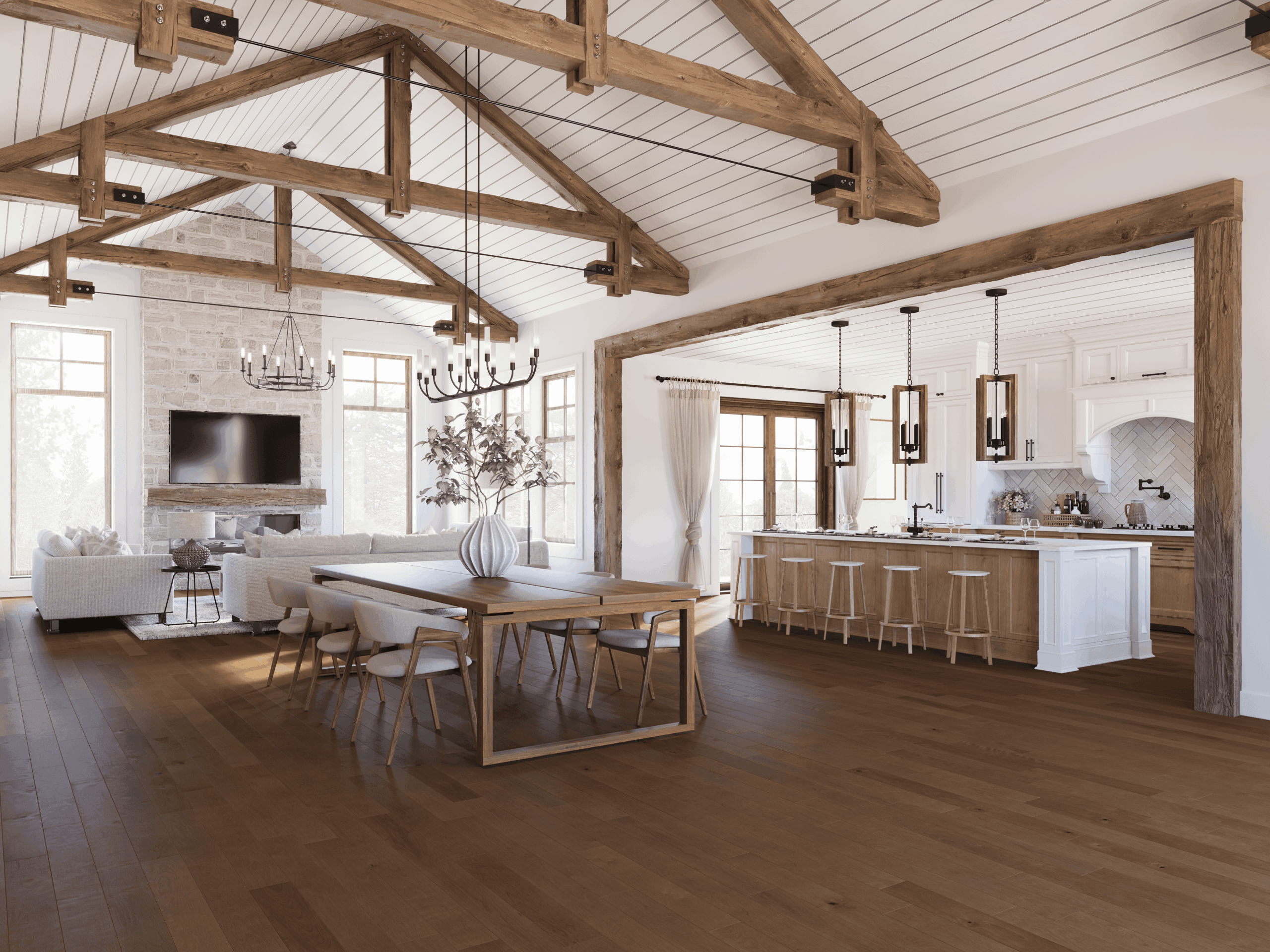 Hardwood Birch Solid 4 1/4″ x 3/4″ Mat Nuance Havana Hardwood 2 Hardwood - Birch Solid 4 1/4" x 3/4" Mat Nuance Havana | Giant Commercial Flooring